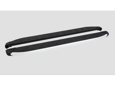Пороги алюминиевые Alyans для Mercedes-Benz ML-Class W166 2011-2015