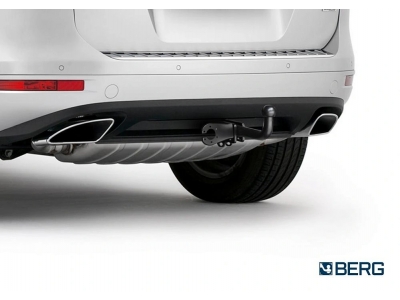 Фаркоп для Volkswagen Touareg 2010-2018, Audi Q7 2006-2015, Porsche Cayenne 2010-2017 крепление шара на двух болтах