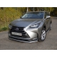 Защита переднего бампера 60 мм ТСС для Lexus NX-300h 2014-2017