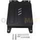 Защита КПП Автоброня для 2,4D/2,7/2,8D сталь 2 мм для Toyota Fortuner/Hilux 2015-2021