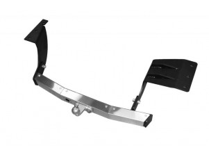 Фаркоп с нержавеющей накладкой для Mitsubishi Outlander XL 2007-2012, Citroen C-Crosser 2007-2012, Peugeot 4007 2007-2012 фланцевое крепление шара №MOX-07-991224.00