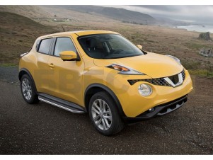 Пороги алюминиевые Rival Premium на 4х4 для Nissan Juke № A173ALP.4103.1