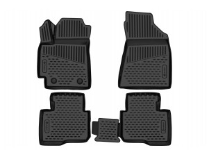 Коврики 3D в салон подходят для CHANGAN Alsvin V7 2023-н.в. 4шт. (полиуретан) / Чанган Алсвин В7 №ELEMENT3DAN0622210K