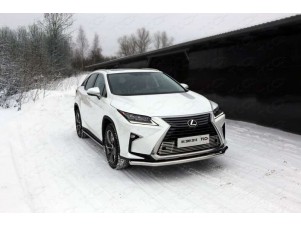 Защита переднего бампера 60 мм для Lexus RX-200t/350/450h № LEXRX200t15-20