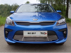 Решетка радиатора нижняя 16 мм для Kia Rio № KIARIO17-16